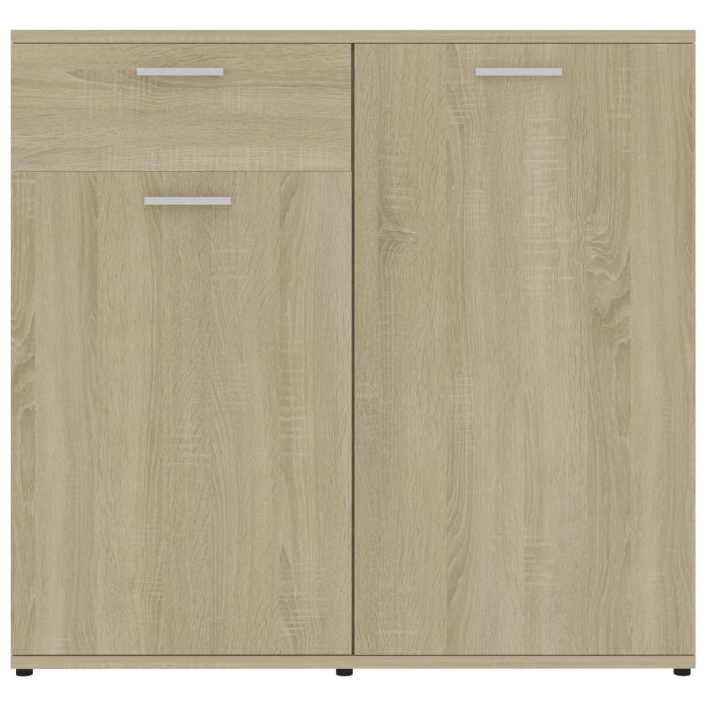 Sideboard Sonoma Oak 160x36x75 cm Chipboard